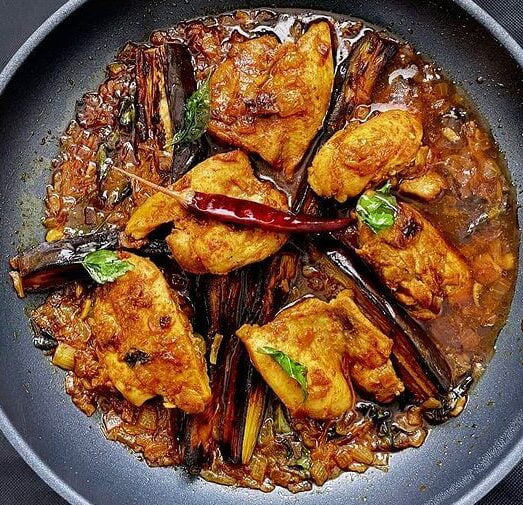 Chicken and Eggplant Curry
